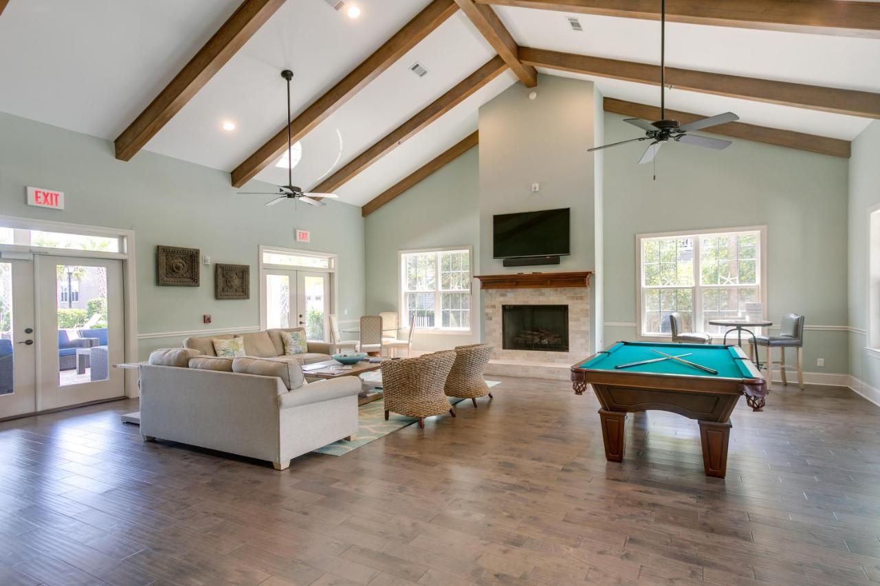 Luxe Jekyll Island Home With Beach And Pool Access Esterno foto